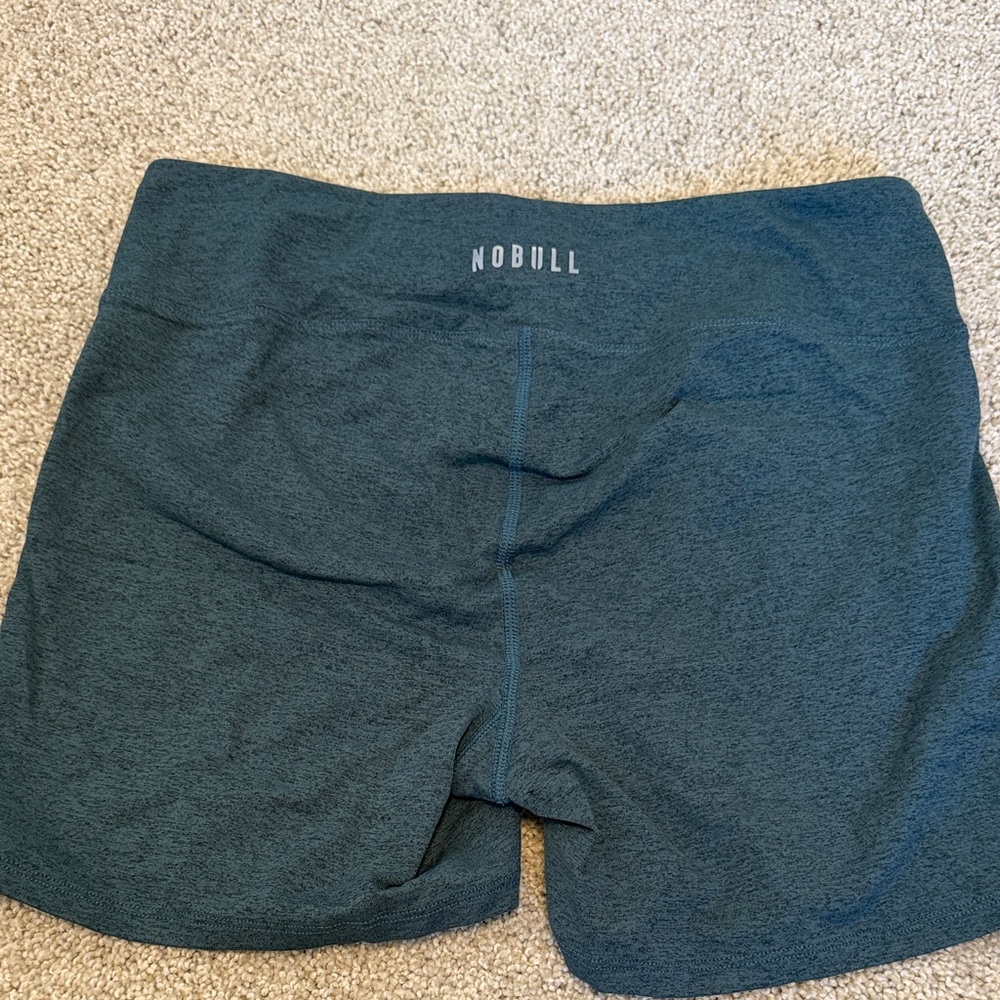 NOBULL Women's Athletic Teal Shorts
